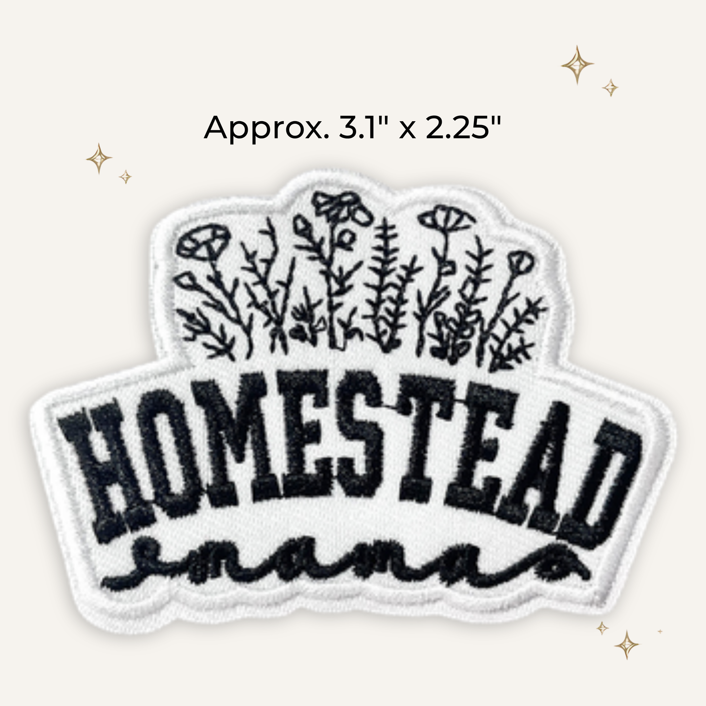 Homestead Mama Embroidered Patch - RTS