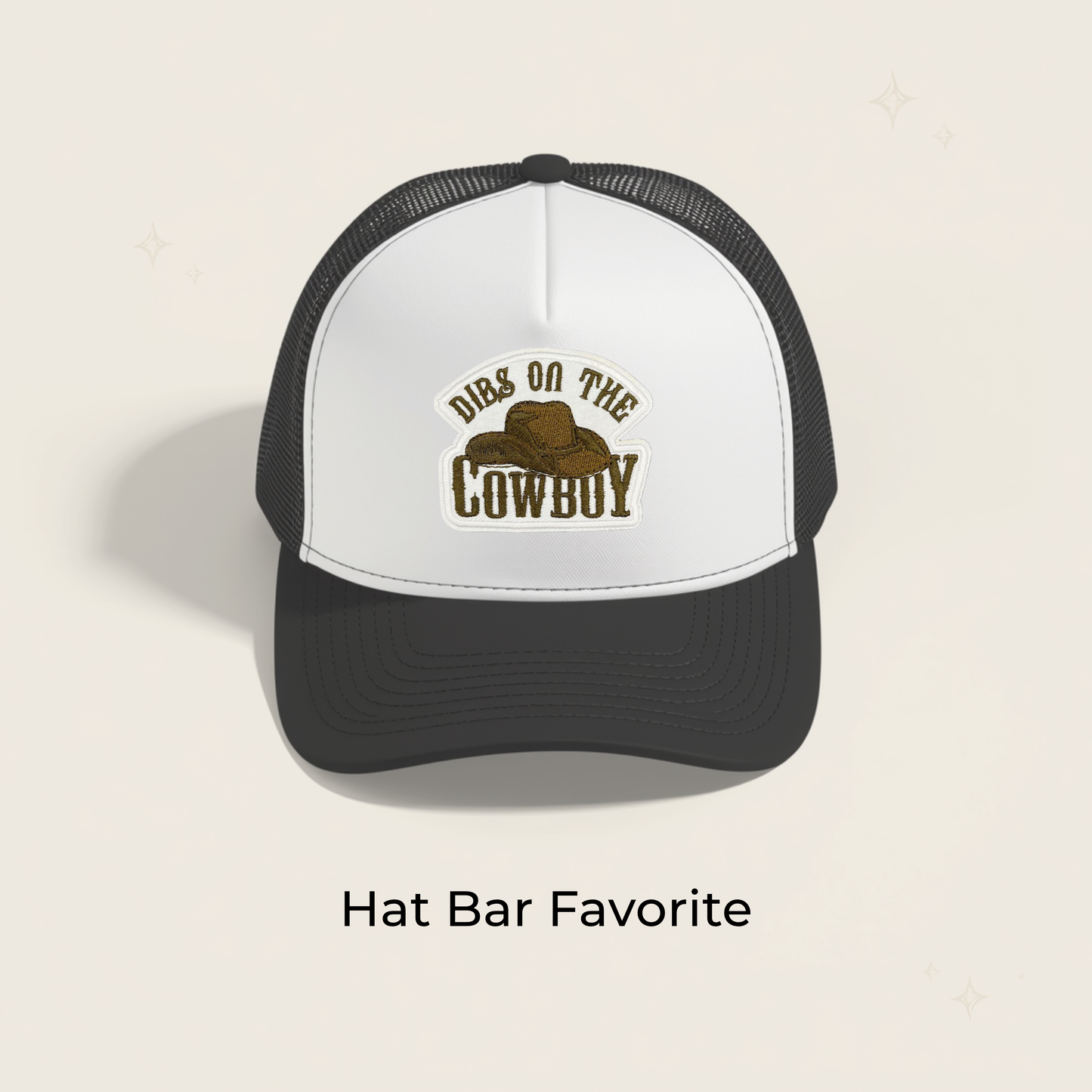 Dibs on The Cowboy Embroidered Patch