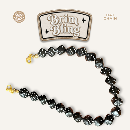 Black Dice - 11 Inch Hat Chain