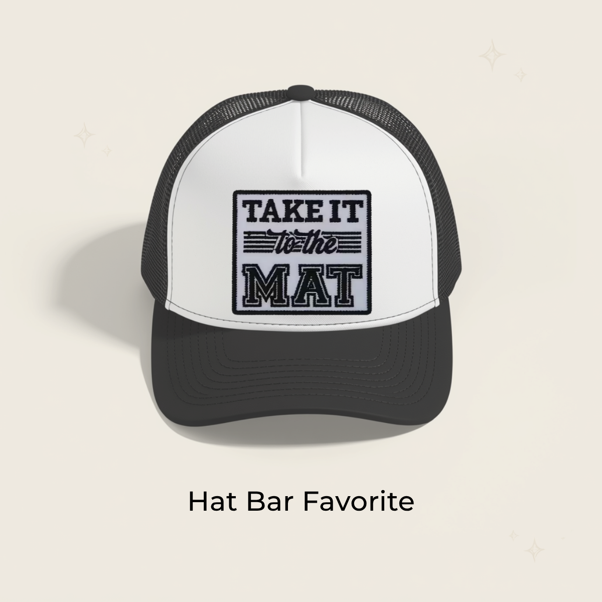 Take It To The Mat Embroidered Patch