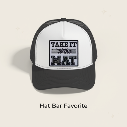 Take It To The Mat Embroidered Patch