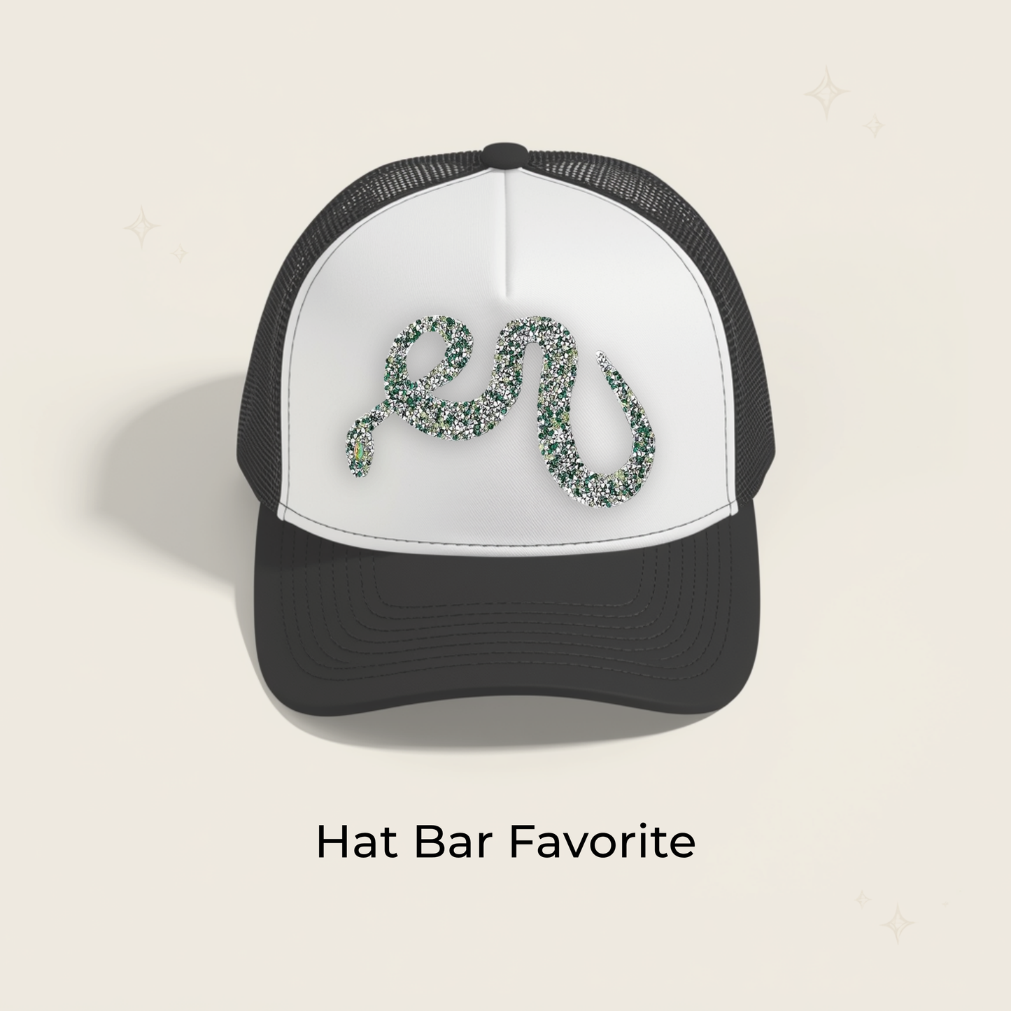 Snake Rhinestone Patch- RTS