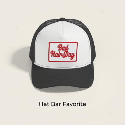 Bad Hair Day Embroidered Patch- RTS