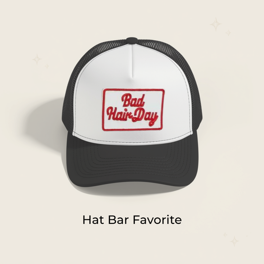 Bad Hair Day Embroidered Patch- RTS