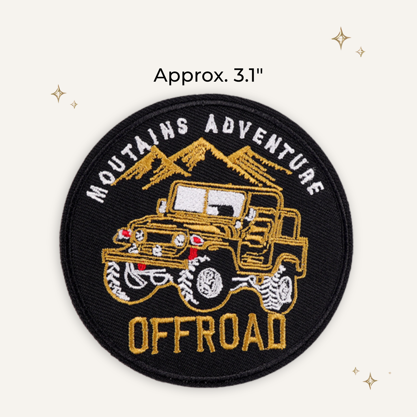 Offroad Adventure Embroidered Patch