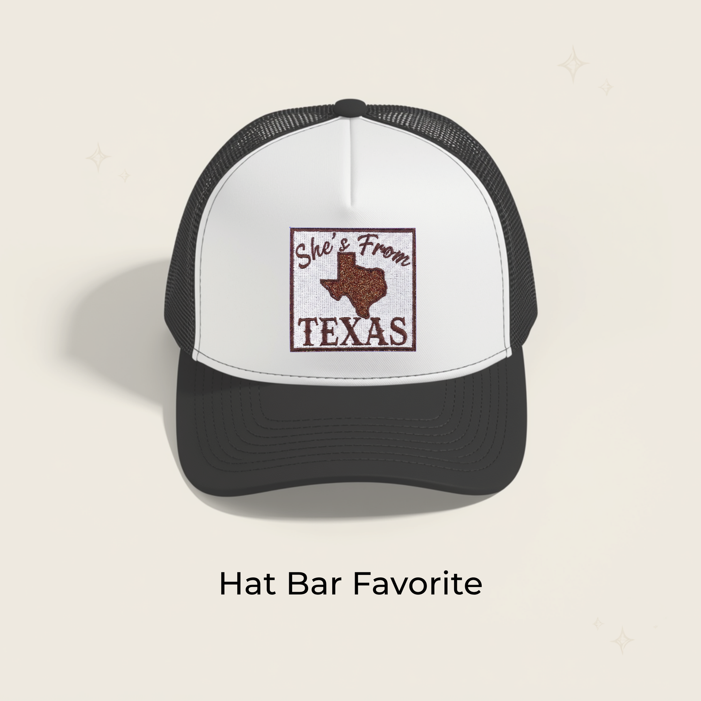She's From Texas Embroidered Patch