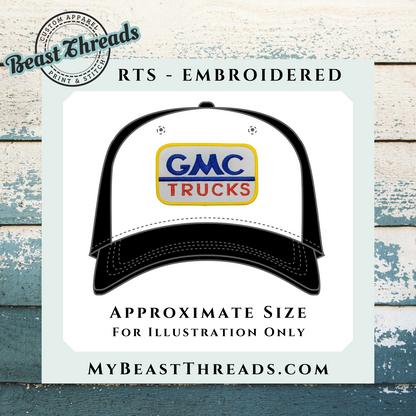 GMC Trucks OG Embroidered Patch- RTS