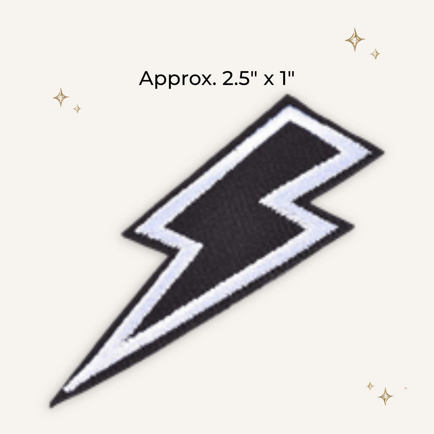 Bolt Embroidered Patch- RTS