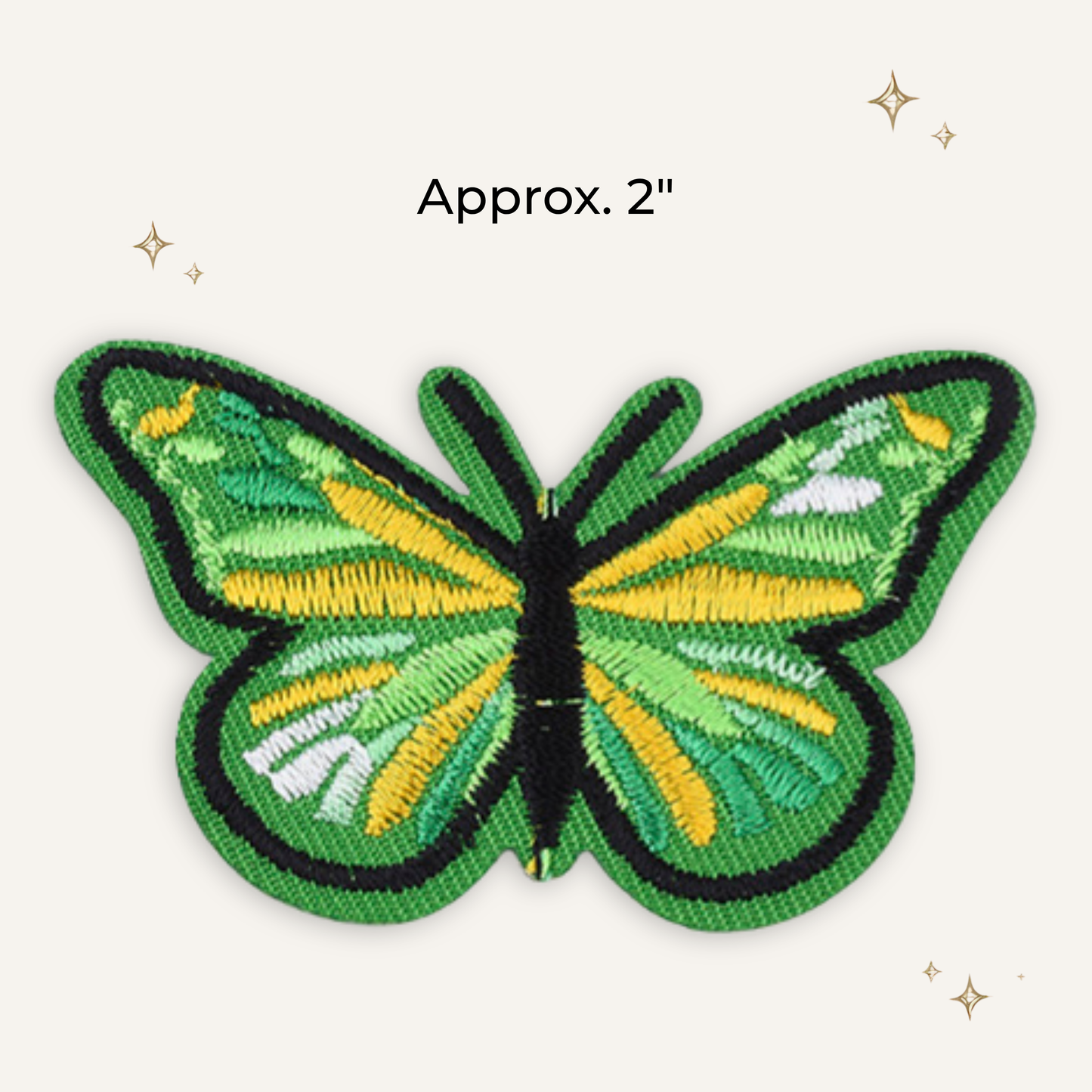 Butterfly Garden Embroidered Patch- RTS