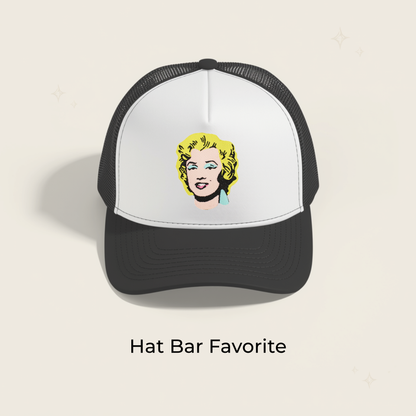 Marilyn Iconic Blonde Embroidered Patch