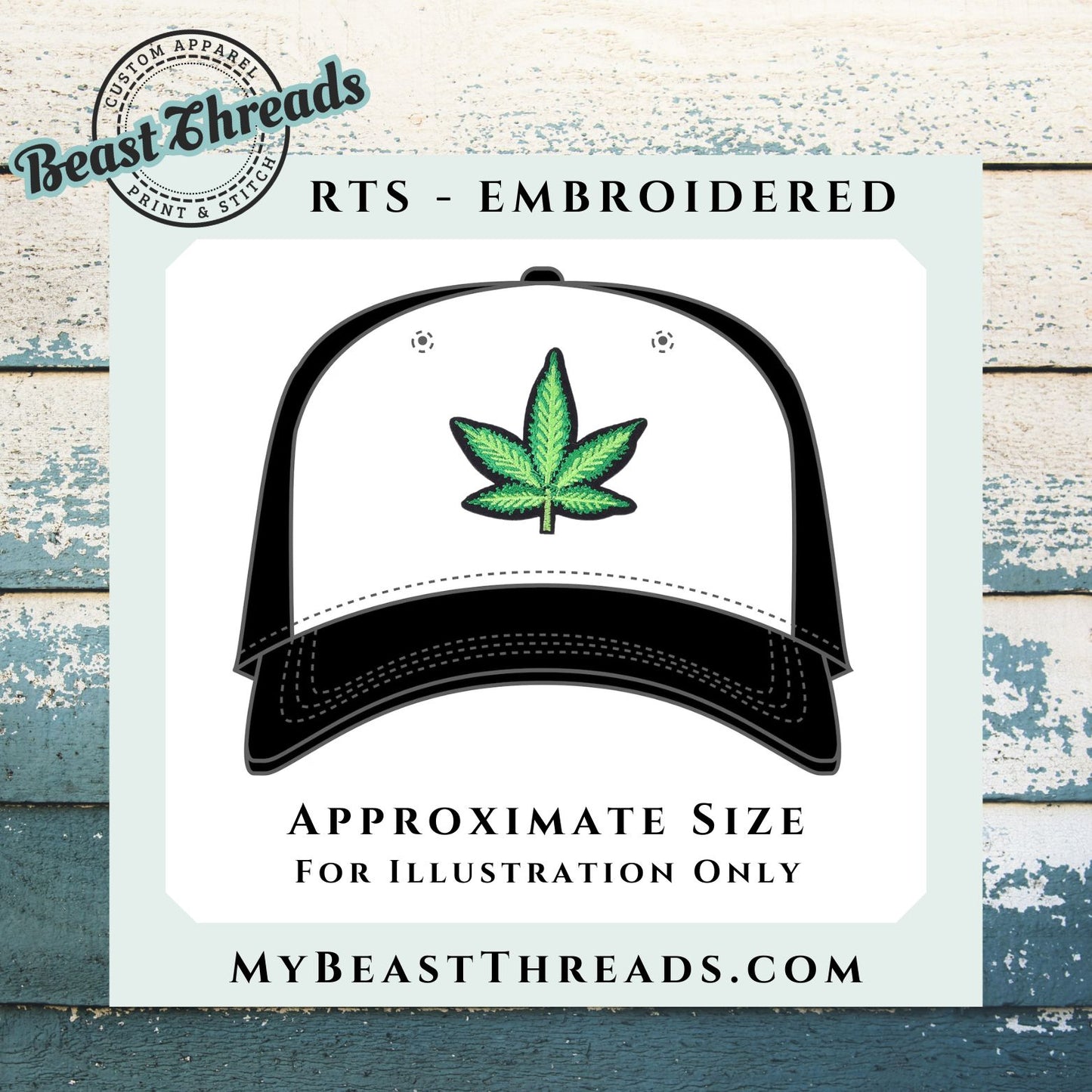 MaryJane Embroidered Patch- RTS