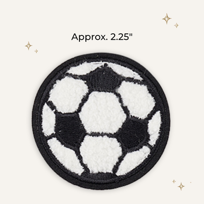 Soccer Embroidered Patch - RTS