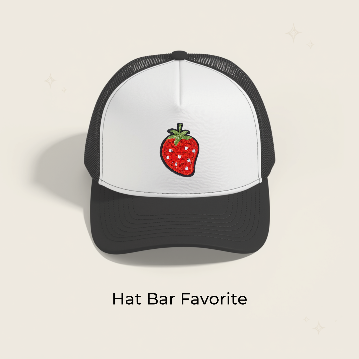 Cottage Strawberry Embroidered Patch