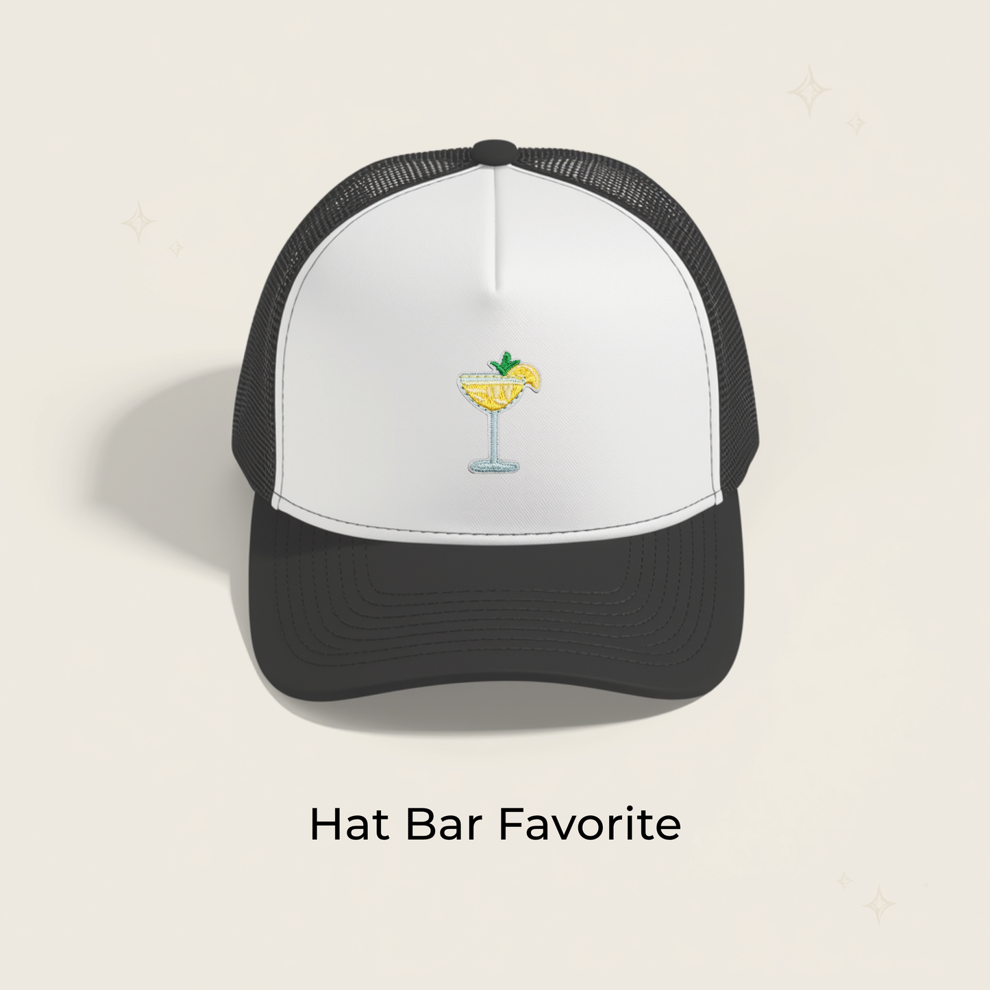 Lemon Tini Embroidered Patch