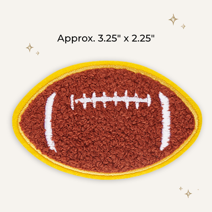 Football Embroidered Patch - RTS