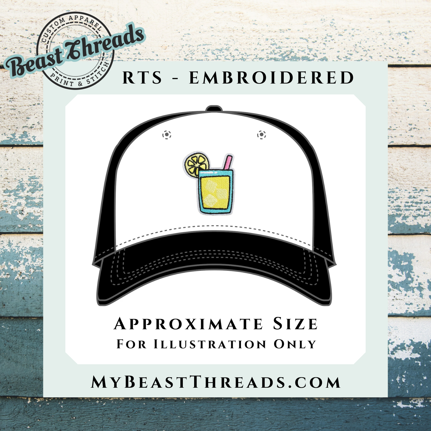Lemonade Rocks Embroidered Patch- RTS