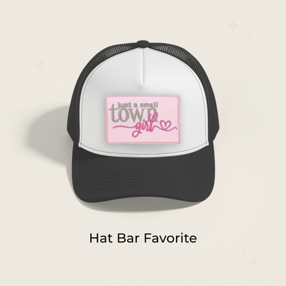 Small Town Girl Embroidered Patch