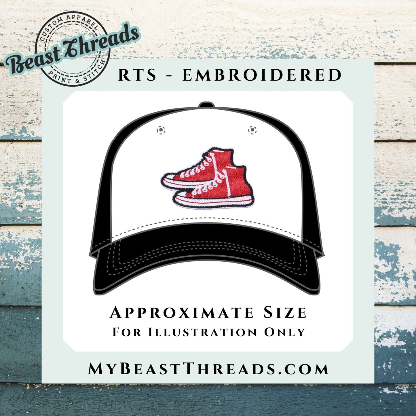 Sneakers OG Embroidered Patch - RTS