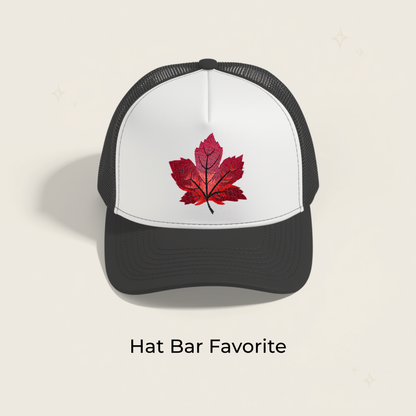 Fall Maple Leaf 9 Colors Embroidered Patch