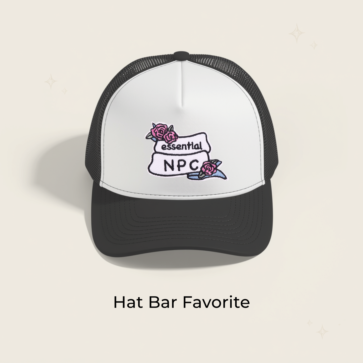 Essential NPC Embroidered Patch- RTS