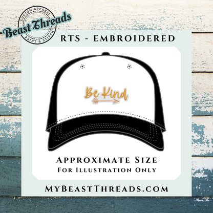 Be Kind Embroidered Patch- RTS