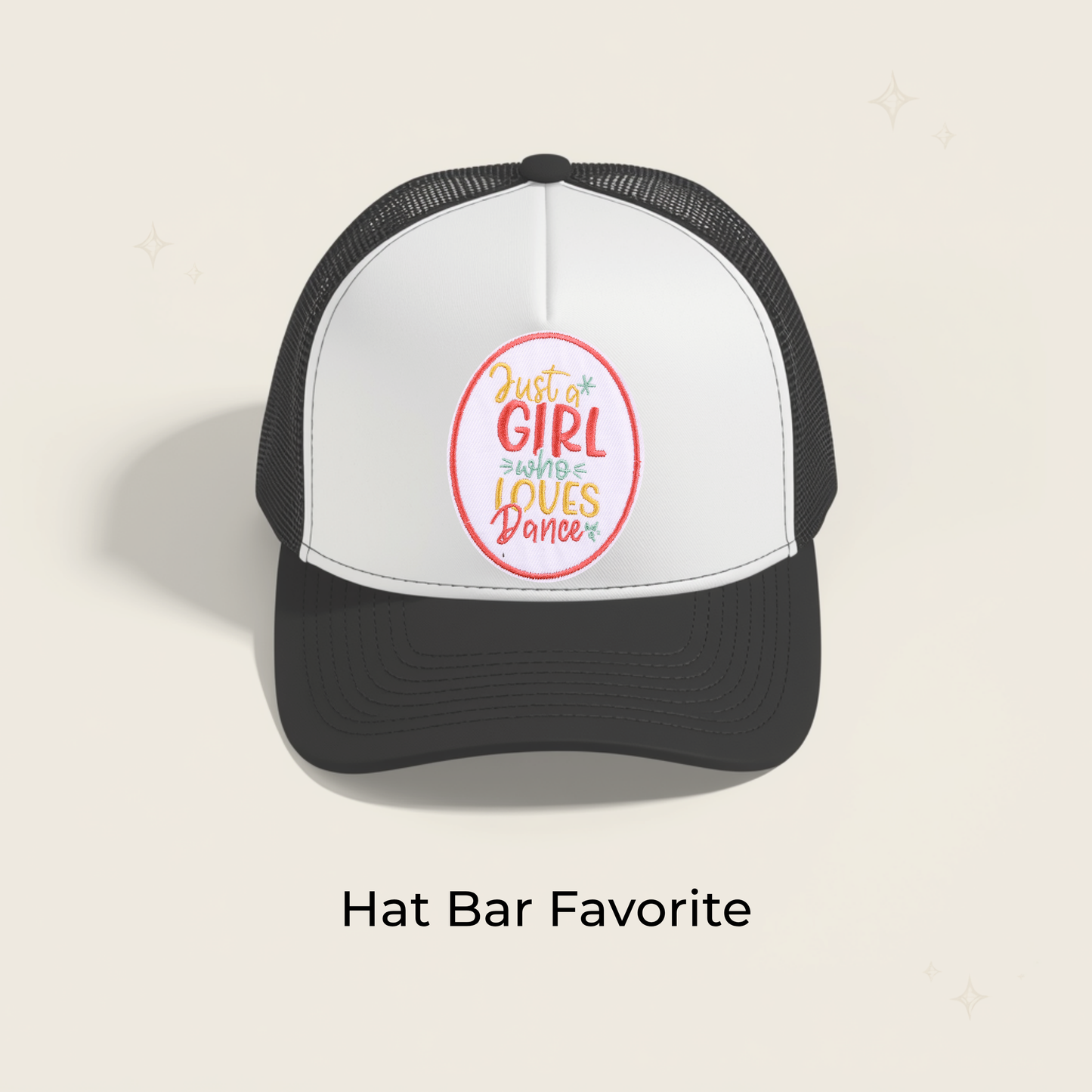 Just a Girl Who Loves Dance Embroidered Patch
