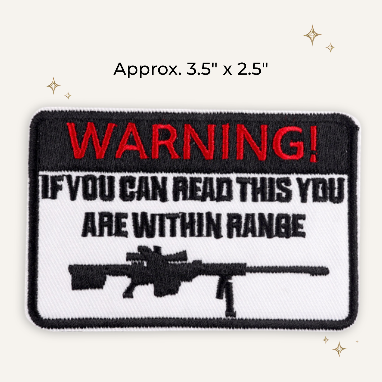 Within Range Embroidered Patch