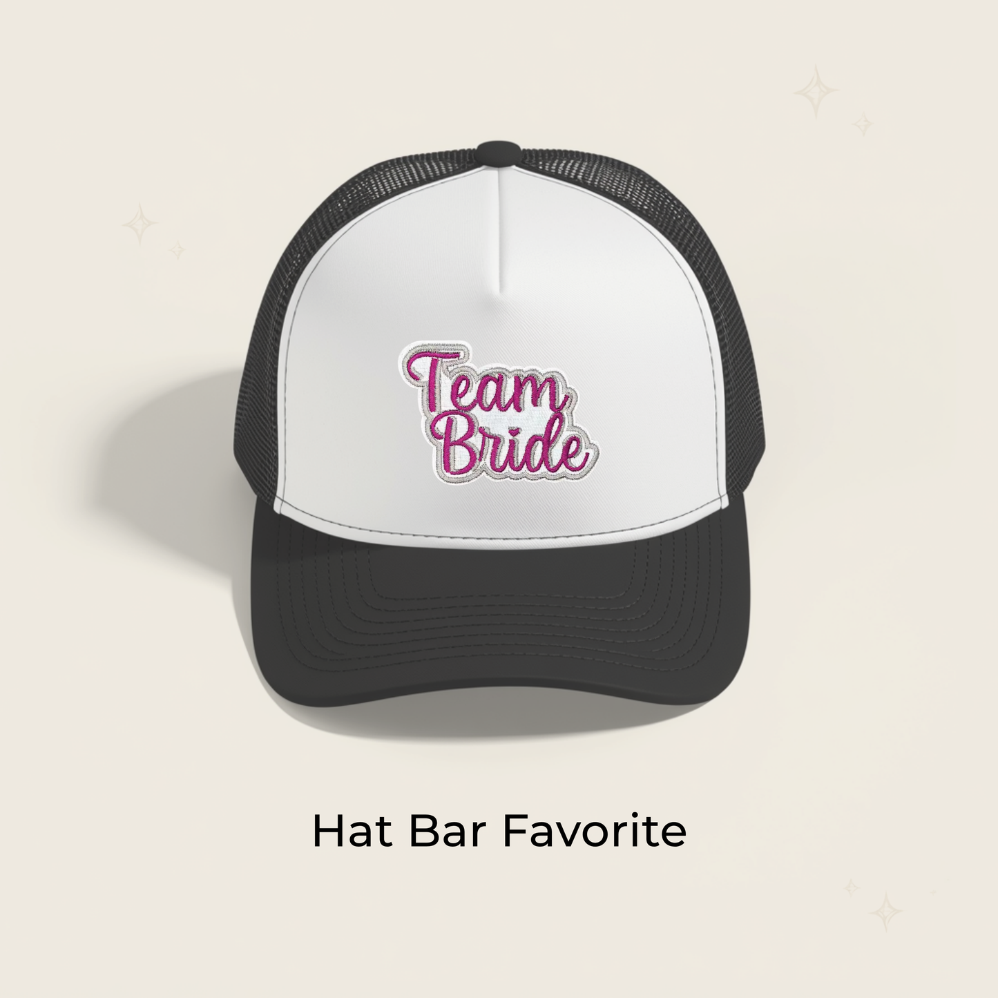 Team Bride Embroidered Patch