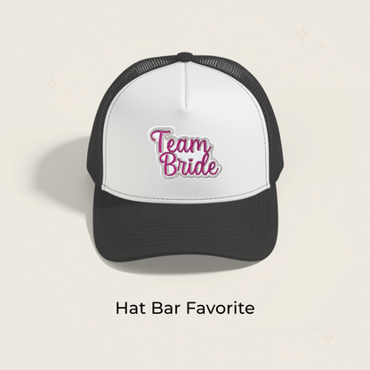 Team Bride Embroidered Patch