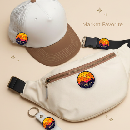 Retro Tatooine National Park Enamel Pin