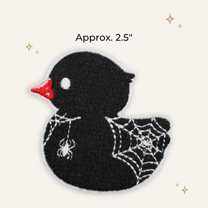 Spider Duck Embroidered Patch