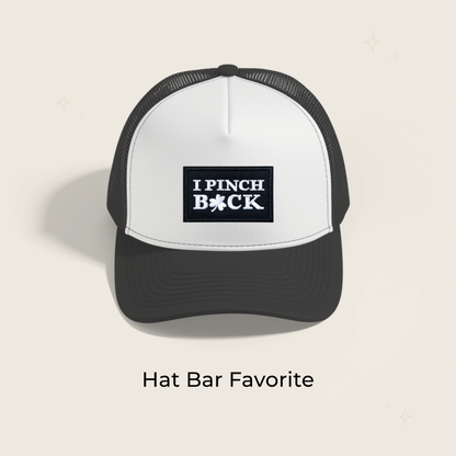 I Pinch Back Embroidered Patch