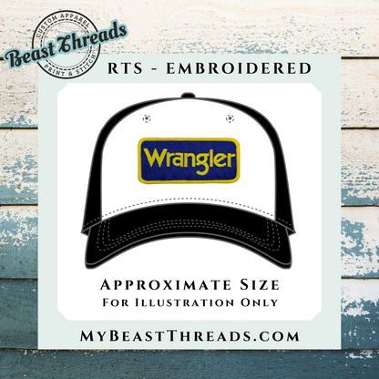 Wrangler Embroidered Patch- RTS