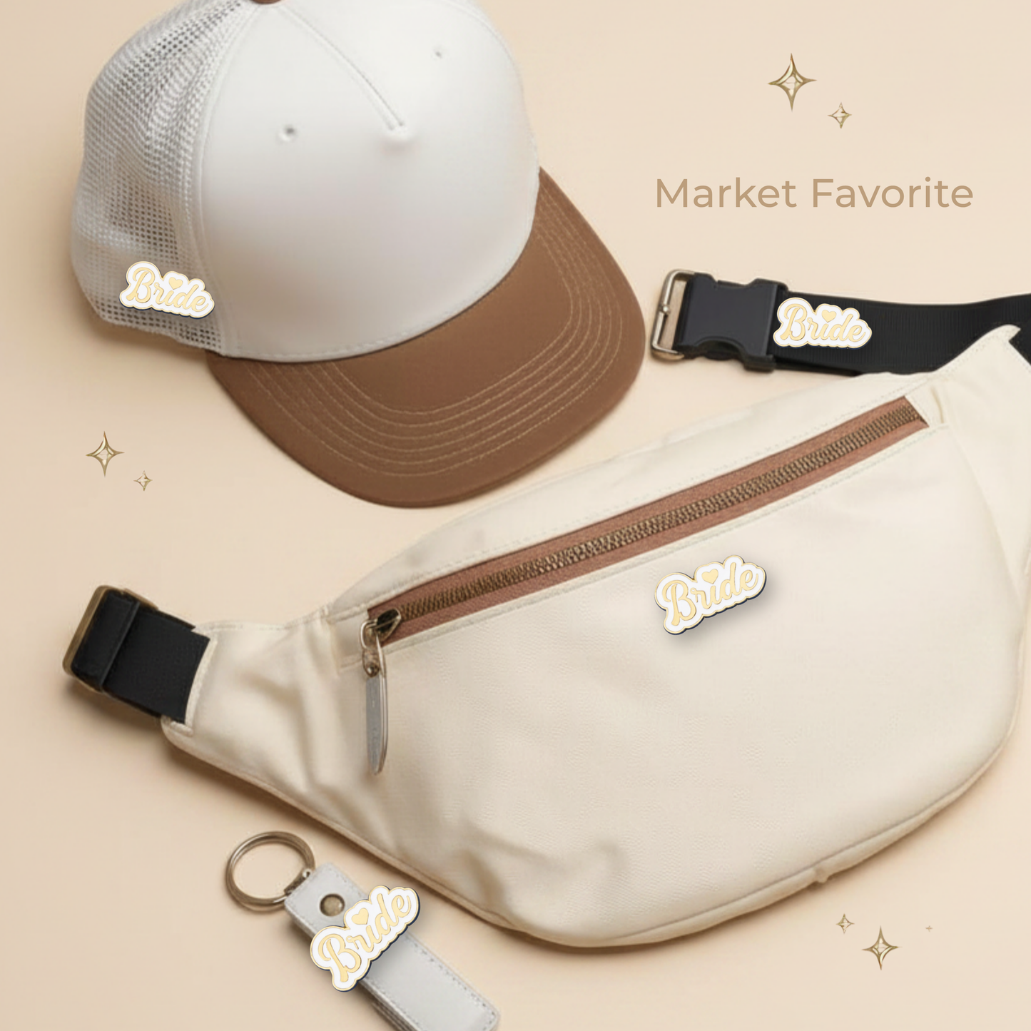 Bride Enamel Pin
