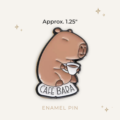 Cafe Bara Enamel Pin