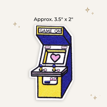 Arcade Game Embroidered Patch- RTS