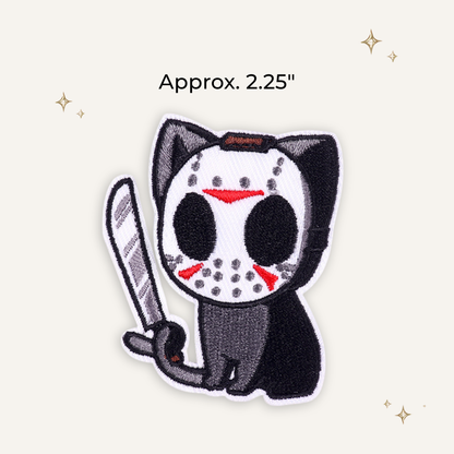 Jason Kitty Embroidered Patch- RTS