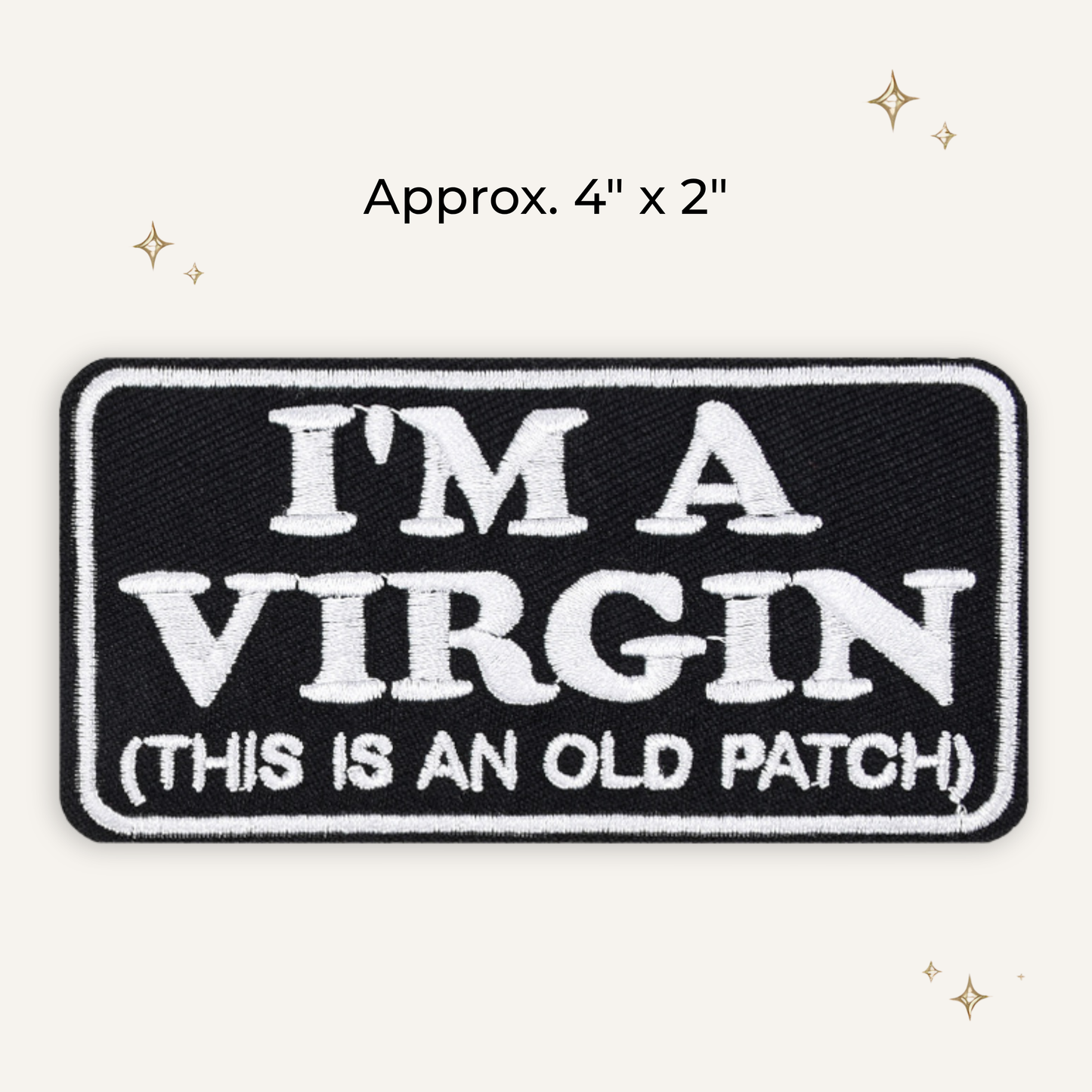 Virgin Embroidered Patch- RTS