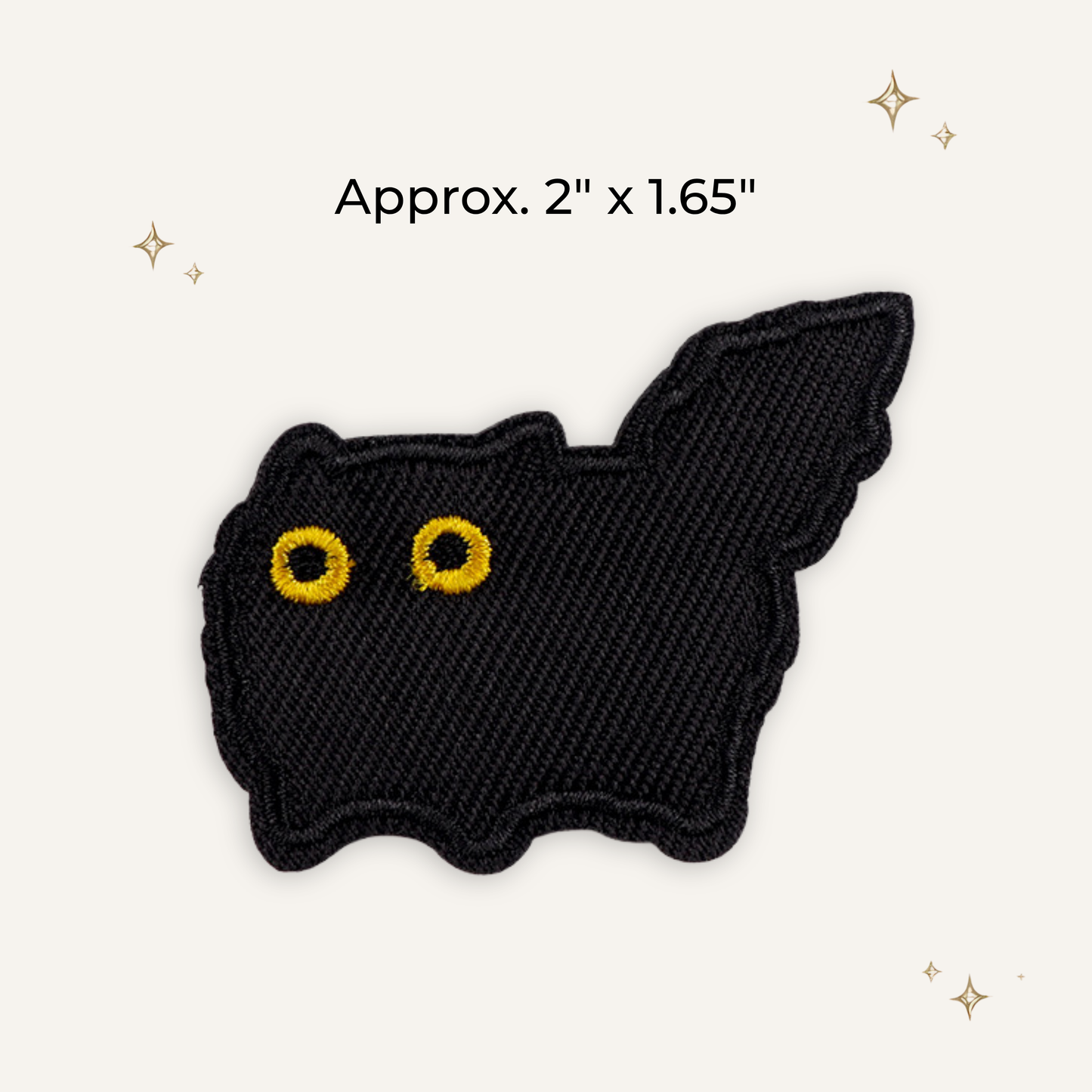 Floof Void Cat Embroidered Patch