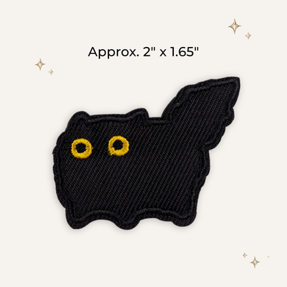 Floof Void Cat Embroidered Patch