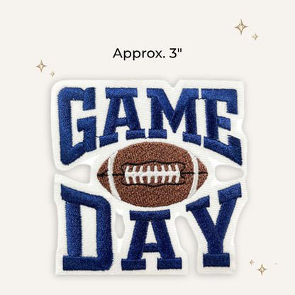 Game Day Embroidered Patch- RTS
