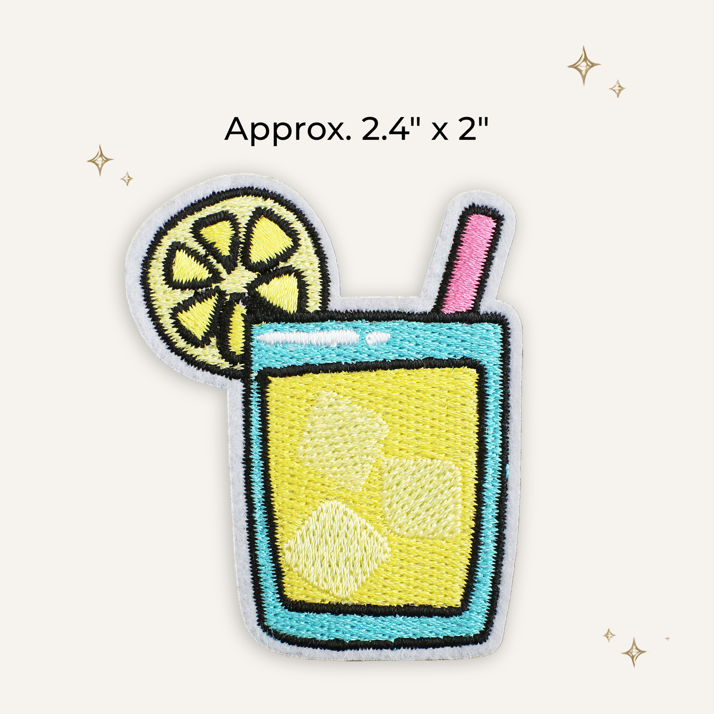 Lemonade Rocks Embroidered Patch- RTS