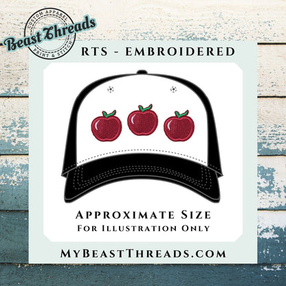 Apple 1.5 in Embroidered Patch- RTS