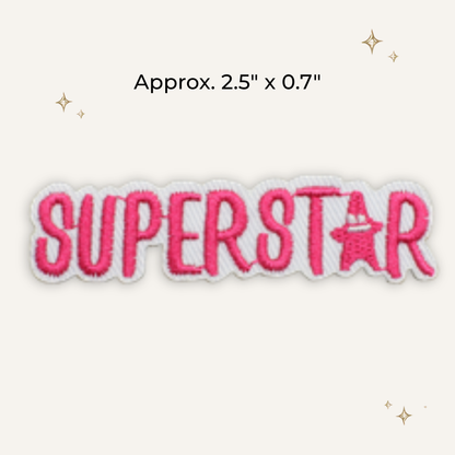 Superstar Embroidered Patch- RTS