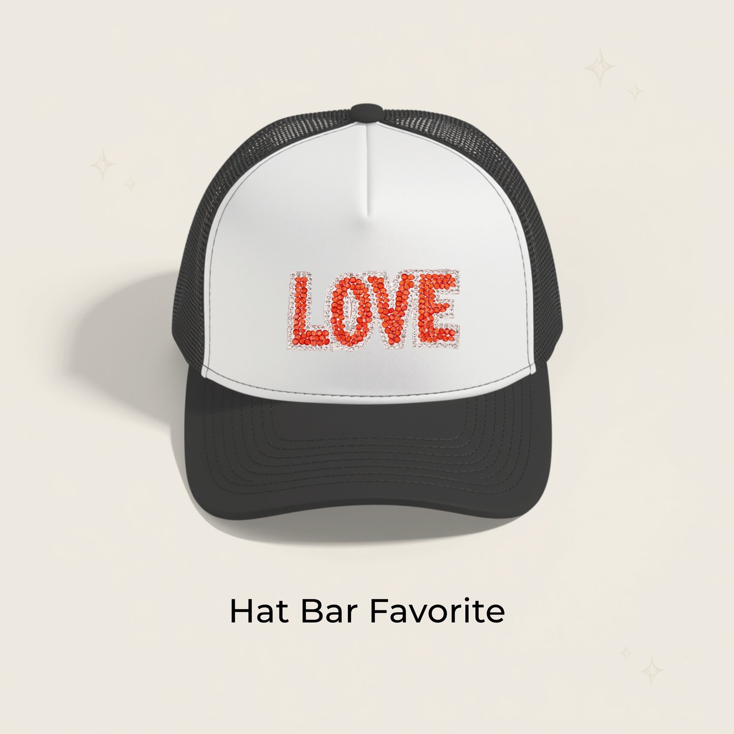 Love Rhinestone Patch- RTS