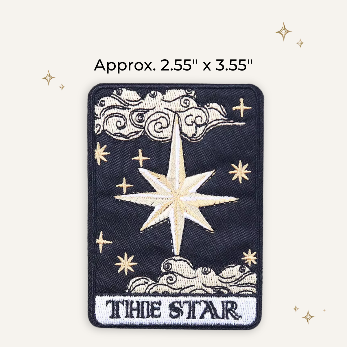 Tarot Card: The Star Embroidered Patch