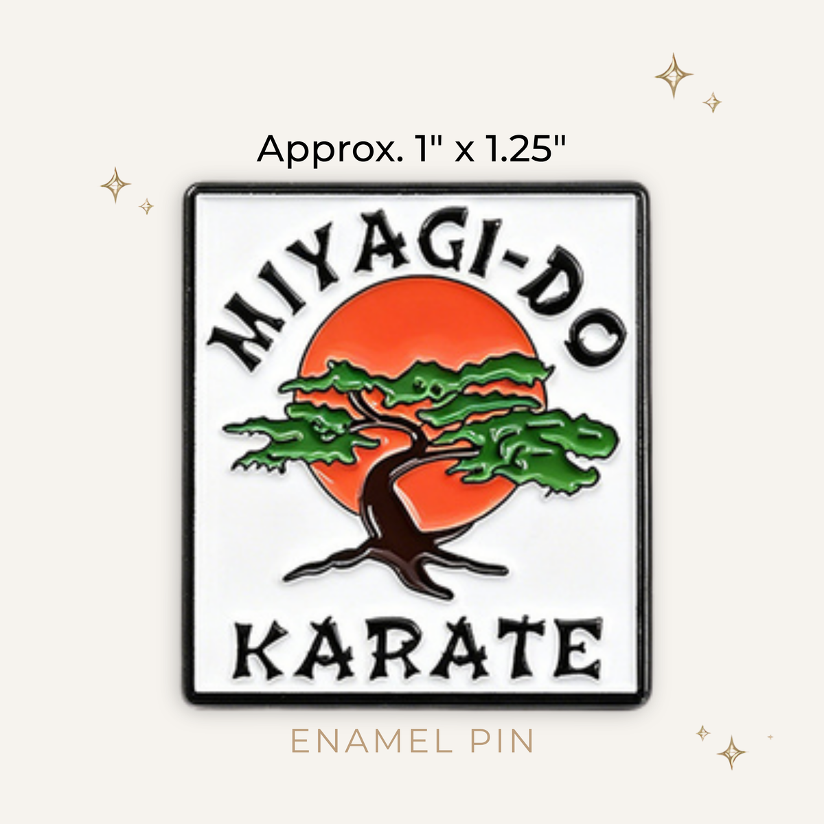 Miyagi-Do Karate Enamel Pin