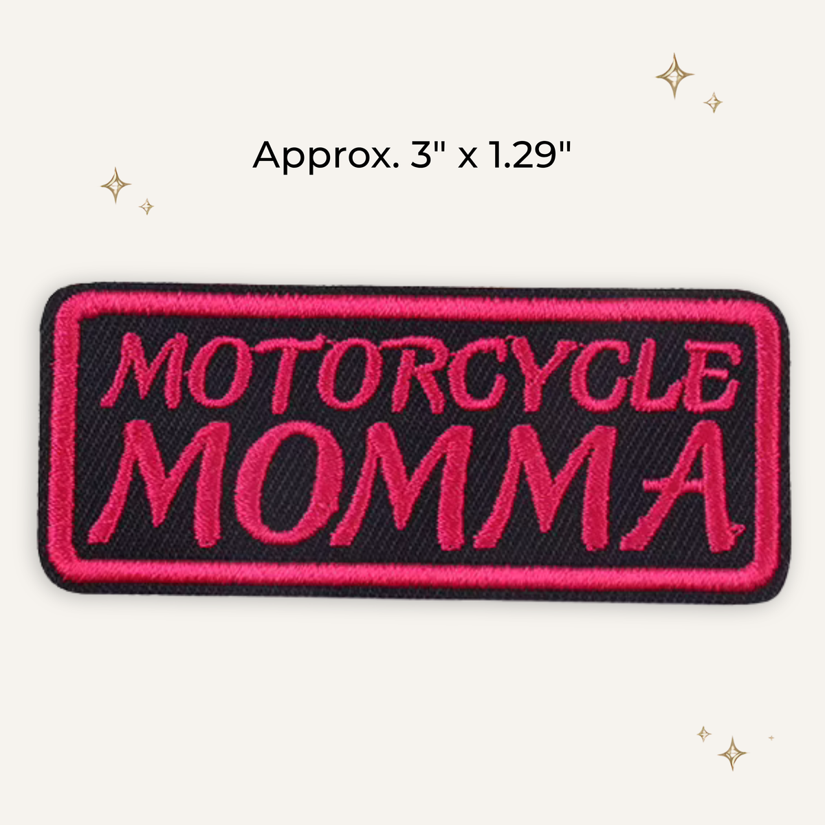 Motorcycle Mama Biker Patch Embroidered Patch