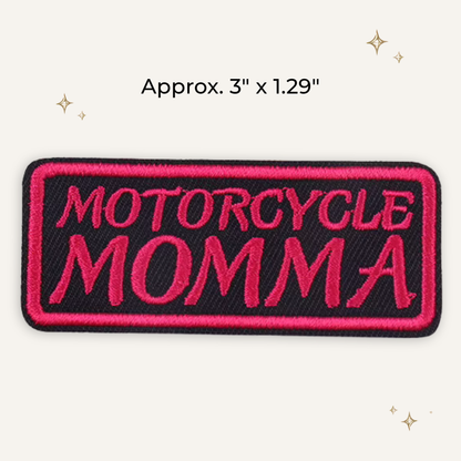 Motorcycle Mama Biker Patch Embroidered Patch