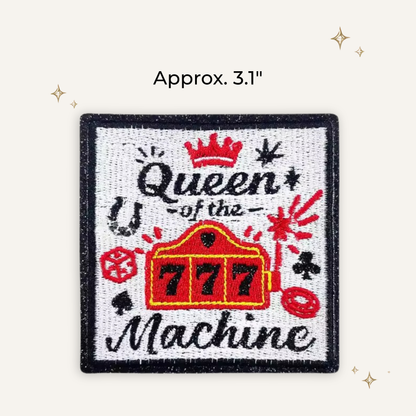 Queen of the Machine Embroidered Patch